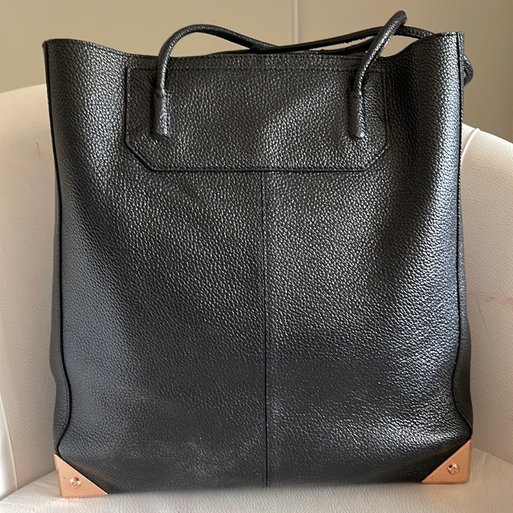 Alexander Wang Prisma Skeletal Black Leather Tote